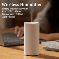 Wireless Car Essential Oil Diffuser Refresher Ultrasonic Aromatherapy Diffusers Vehicle office Home Yoga Spa