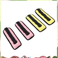 Premium Modular Ankle & Wrist Weights, 2Pair Set (0.25/0.5kg) for Yoga, Running, and Gym Workouts