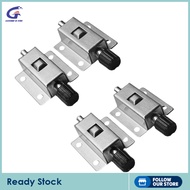 Gazechimp 4 cái chốt cửa bu lông lò xo nạp chốt tự động thay thế bật lên bấm nút cho hộ gia đình Tủ