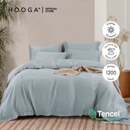 (4 NEW COLOURS) Hooga OLAV ATTICUS 1200TC Tencel Lyocell Bedsheet Set | Fitted Sheet Set