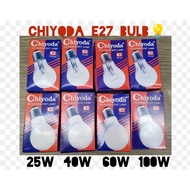 CHIYODA PS-60 INCANDESCENT LIGHT BULB E27 (CLEAR/FROSTED) 25W/40W/60W/100W