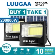 LUUGAA solar light BUY 1 TAKE 1 Lampu Solar light Outdoor Waterproof Solar Light LED Solar Street Li