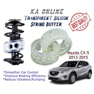 Mazda CX-5 2013-2015 Transparent Silicon Coil Spring Cushion Buffer High Quality Car Shock Absorber 