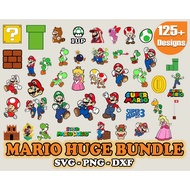 125+ Designs Svg Bundle, Svg Png Dxf Clipart, Vector Cricut, Cut File