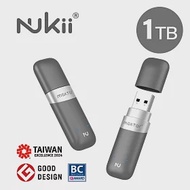 Maktar Nukii 智慧型 遠端管理 USB隨身碟 1TB 太空灰