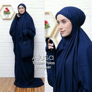 Balinese Mukena Plain Original Alusa Mukena Jumbo Direct Material