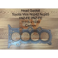 HEAD GASKET TOYOTA VIOS NCP42 NCP93 (1NZ-FE 2NZ-FE) (CARBON) (11115-21030)