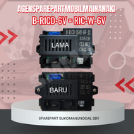 Receiver + Remote Control 2,4Ghz B-R1CD-2G4Y-6V-J2  Pengganti RIC-WW-6V (modul PCB) mobil mainan aki,pliko,PMB,Unikid