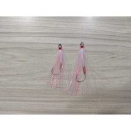Assist Wire Single HOOK Assist hook tenggiri assist wire/ 7x7 kevlar assist/ filled with neklin