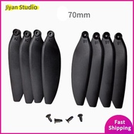 JIYAN2866 Universal Folding Propeller Blades Black 64mm/70mm Remote Control Drone Parts High Quality