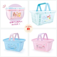 ตะกร้า ลายเจ้าหญิง Disney Princess Ariel ลิขสิทธิ์แท้ Cinnamoroll ตะกร้าน่ารัก ตะกร้าของเล่น วางซ้อน