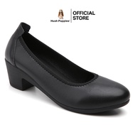 Hush Puppies_รองเท้าผู้หญิง รุ่น Aria HP 8WDFB9741 - สีดำ รองเท้าหนังแท้ รองเท้าทางการ รองเท้าแบบสวม