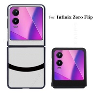 Cover For Infinix Zero Flip Splice Leather Phone Case For INFINIX Zero Flip 5G Holster Hard PC Prote