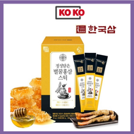 [Han Kuk Sam] Korean Premium Honey Red Ginseng Stick 10g x 30 Sticks / 6 Years Red Ginseng / Propolis / Immunity / Health Care