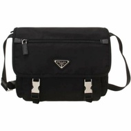 PRADA Re-Nylon黑色斜背包