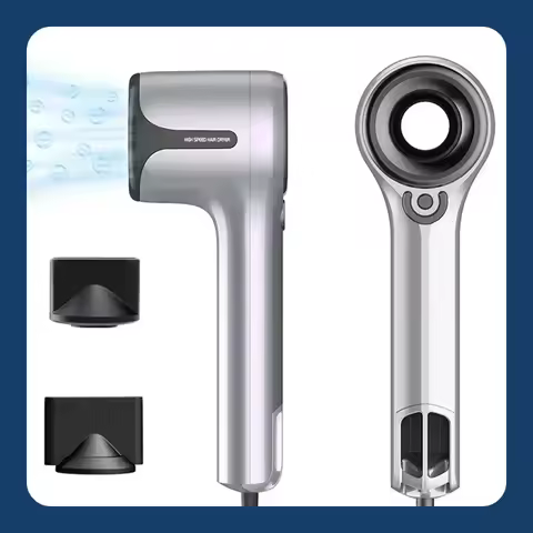 Professional Leafless Hair Dryer Negative Ion 110000RPM High Speed Electric Hair Dryer Salon Style B