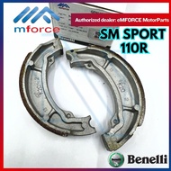 BENELLI SM SPORT 110/R 110R BRAKE SHOE LINING BRAKE BREK BELAKANG DRUM 54200K200000-A BENELLI