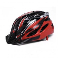 全城熱賣 - 男女一體成型山地車 自行車 單車 騎行頭盔(紅色)均碼52-62cm