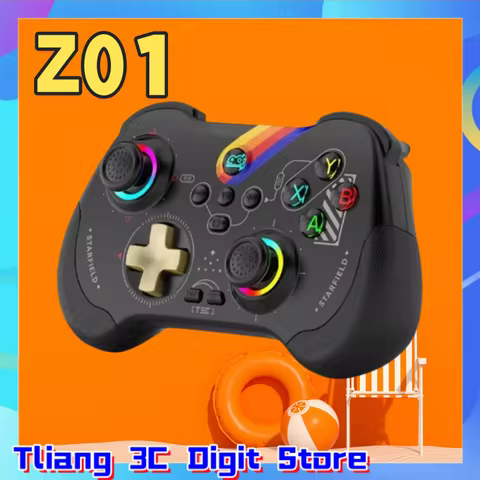 Z01 Mobile Game Controller Android Ios Motorcycle Tesla Computer Wireless Bluetooth Controller Six A