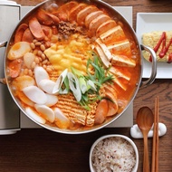 Korean style[Korean budaejjigae pot : Korean Army Stew Pot]