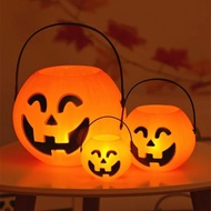 Pumpkin Bucket Halloween Candy  Mini Basket Halloween Gift Home Decoration Props