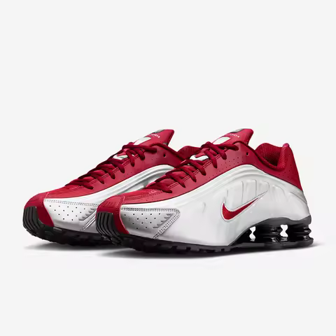 Nike Authentic Shox R4 Men's Low-Top Lace-Up Wear-Resistant Air Column Sports Shoes HQ1988-009