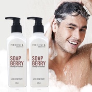 Freesia Andantino Soapberry Creaming Hair Shampoo 220ml 2ea 1set dyed hair perm hair mild shampoo