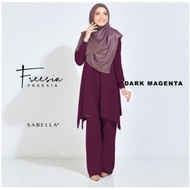 Freesia Sabella-Jubah Tanpa Gosok-Jubah Pluss Size-Jubah Selesa-Jubah Seluar Plus Size