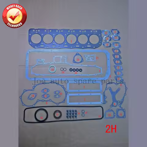 2H Engine Full gasket set kit for Toyota LAND CRUISER/BANDEIRANTE 4.0L 3980CC 1982-1990 04111-68021 