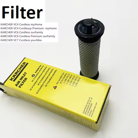 Vacuum cleaner filter KARCHER VC4 VC6 VC7 Vacuum Cleaner Accessories Replacement spare parts filter