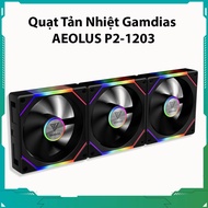 Gamdias AEOLUS P2-1203 Radiator Fan| Black comes with 3 alternating propellers