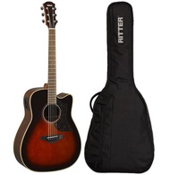 Yamaha A1R Brown Sunburst Electro-Acoustic Guitar