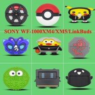 Cartoon For Sony earphone wf1000xm5 protective case xm5 protective case sony wf-1000xm4 cute Sony Li