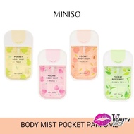 Miniso Body Spray Pocket Body Mist 35mL Parfum Wanita Parfum Pria / Parfum Badan Awet Spray / Fragra