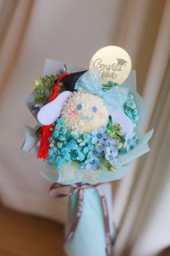 玉桂狗 畢業小花束 幼稚園畢業  Cinnamoroll  鮮花束