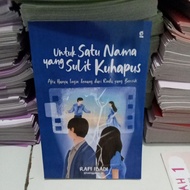 Novel_for one name that is difficult to erase Novel Melayu English Novel Ebook Novel