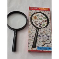 75MM LOUPE MAGNIFYING GLASS MAGNIFIER LENS JOY ART