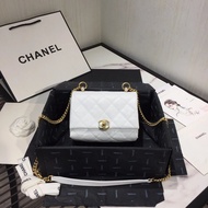 Chanel Female Bag Bag 2019 Autumn Winter Pearl Bag Chain Bag Shoulder Bag Messenger Bag AS1170 Full 