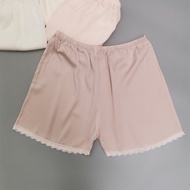 boxer shorts women female boxer New All-Match Large Size Pure Silk Shorts