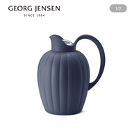 Georg Jensen 喬治傑生 BERNADOTTE 王子保溫壺（霧藍1L）