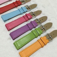 ETX2020 New 10mm/12mm/14mm/16mm/18mm/20mm/22mm/24mm Men Women PU Leather Solid Watch Band Belt Strap Watchband
