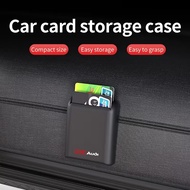 [Ready Stock] Audi Car Toll Card Holder Touch n Go Organizer Box Highway Slot Car Interior Accessori