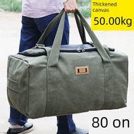 travel bag foldable travel bag duffel bag Thick Canvas Men Women Oversized Moving Quilt Duffel Bag