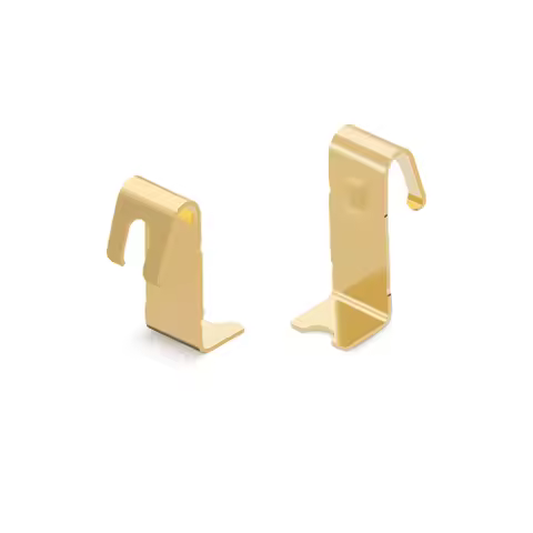 Multiple 1 Cell SMD SMT Battery Contact Gold Plated CR2354, CR2450, CR2477 Battery Terminal P/N 1222