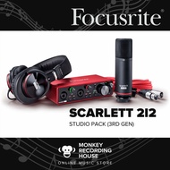 Focusrite Scarlett 2i2 Studio Pack (3rd Gen)