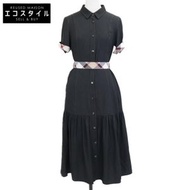 Blue Label Crestbridge 24 年黑板牛仔布手鐲連身裙 36