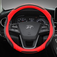 Car Steering Wheel Covers 38cm For Hyundai i30 Creta Tucson ix35 Solaris Elantra Santa Fe Kona i40 P