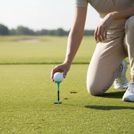 Rotation Reduction Golf Tee Plastic Ball Peg for Driving Range