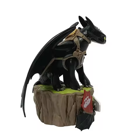 Cartoon Toothless Ornament Beast Kingdom Dragon Taming Master Toothless Boy Night Evil Tide Play Han