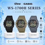 [1YR WARRANTY] CASIO WS-1700H MEN DIGITAL QUARTZ YOUTH TIMEPIECES DATE DAY RESIN STRAP WATCH WS-1700